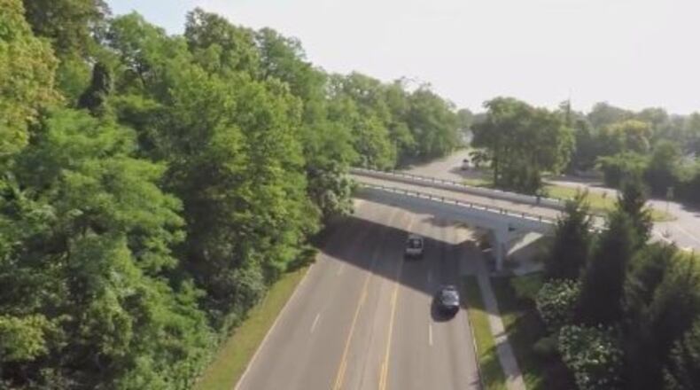 The Ridgeway Road bridge crosses Dorothy Lane between Far Hills Avenue and Southern Boulevard. CONTRIBUTED