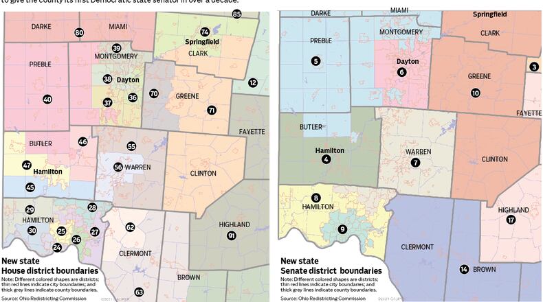 Ohio's Redistricting Commission approved new state House and Senate maps that will be first used in the 2024 election.