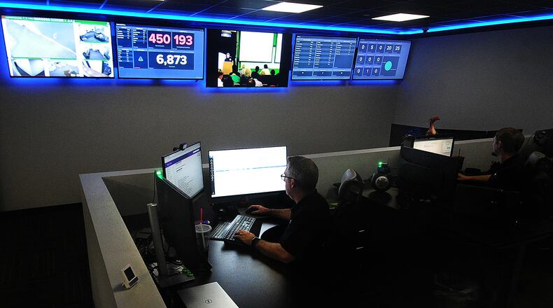 Secure Cyber Defense recently partnered with Tyler Technologies in Moraine for a space that met the criteria for its new headquarters. MARSHALL GORBY/STAFF