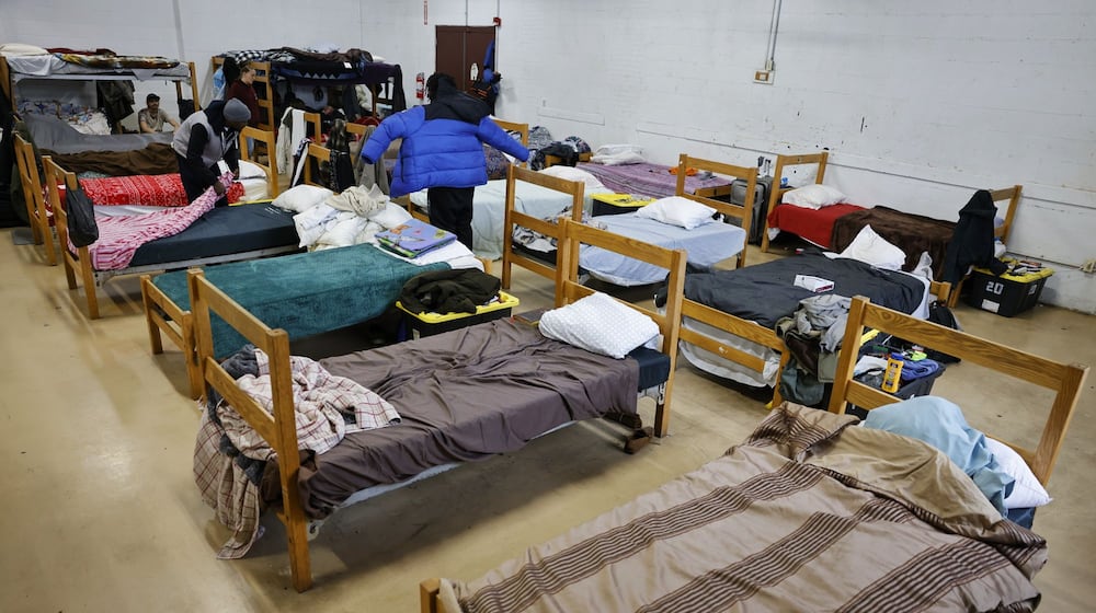 Serve City homeless shelter on East Avenue in Hamilton is among those receiving grants to support homelessness prevention rapid re-housing and emergency shelter services in communities across the state. NICK GRAHAM/STAFF