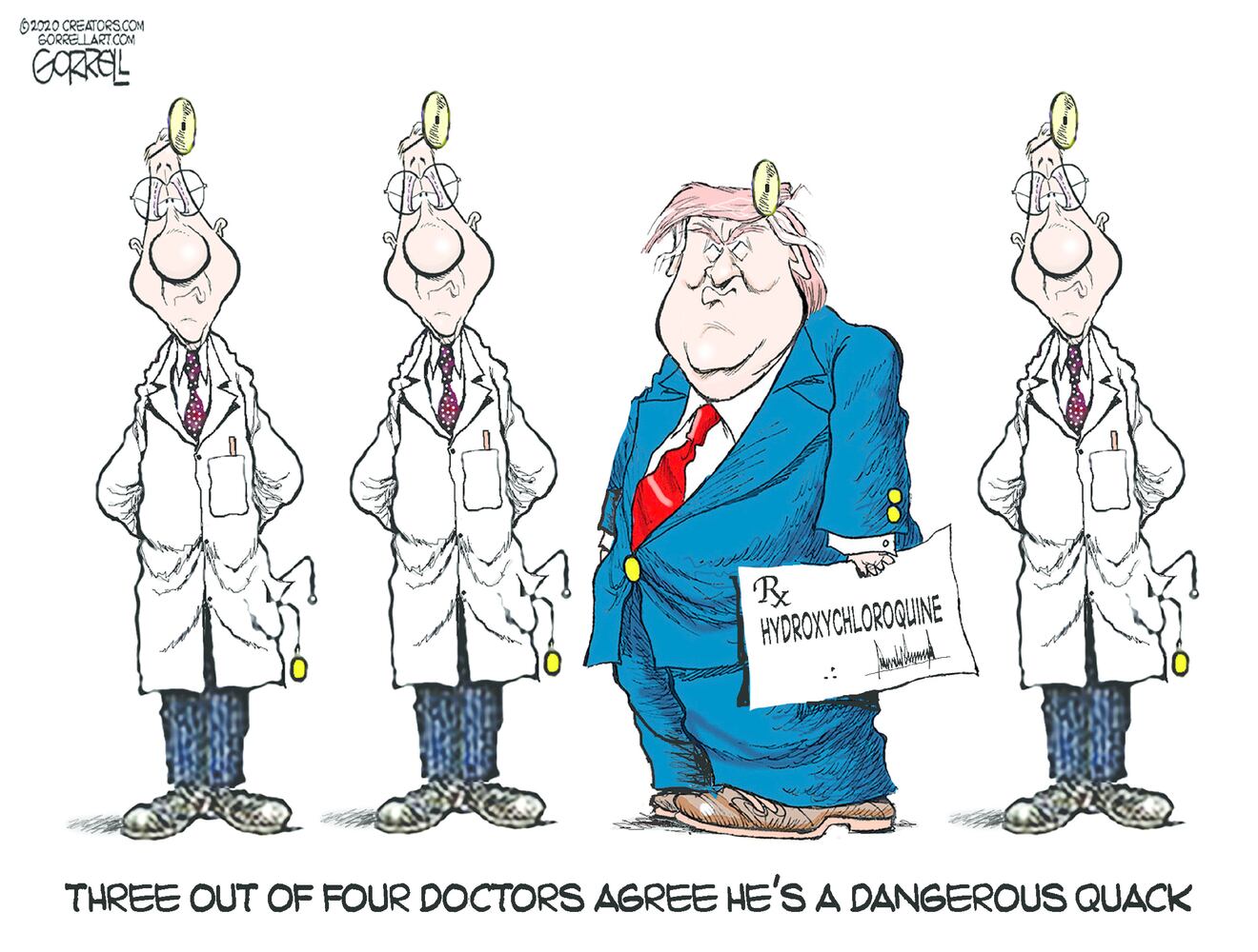 Week in cartoons: Unemployment, mail-in ballots and more