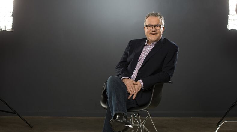 Mark Lowry, who plans to cut down on touring after he turns 60 on June 24, is headlining a Faith and Friends Radio.com concert at Victoria Theatre in Dayton on Saturday, May 12. CONTRIBUTED