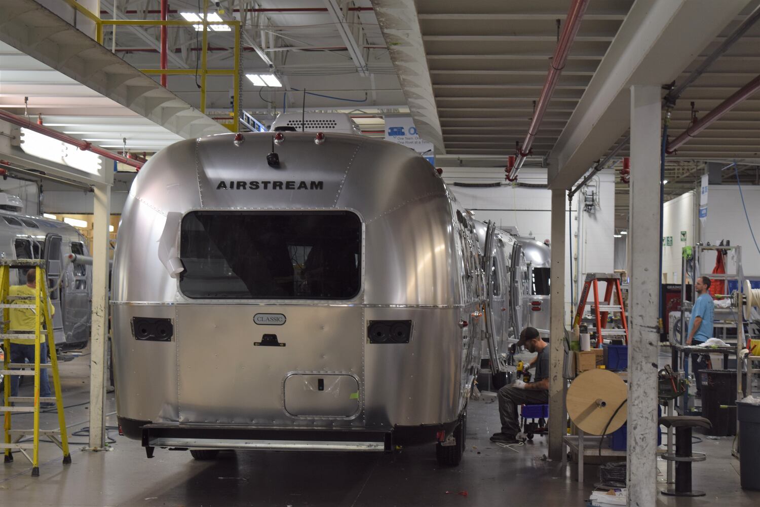 PHOTOS: Take a look at how an Airstream is built