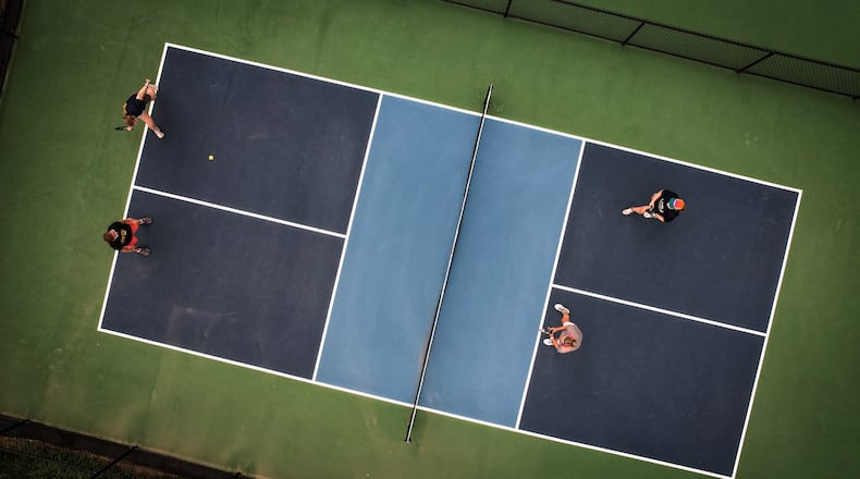Oakwood is expected to reconsider a change to a former NCR site’s plan to allow a business to build pickleball court. JIM NOELKER/STAFF