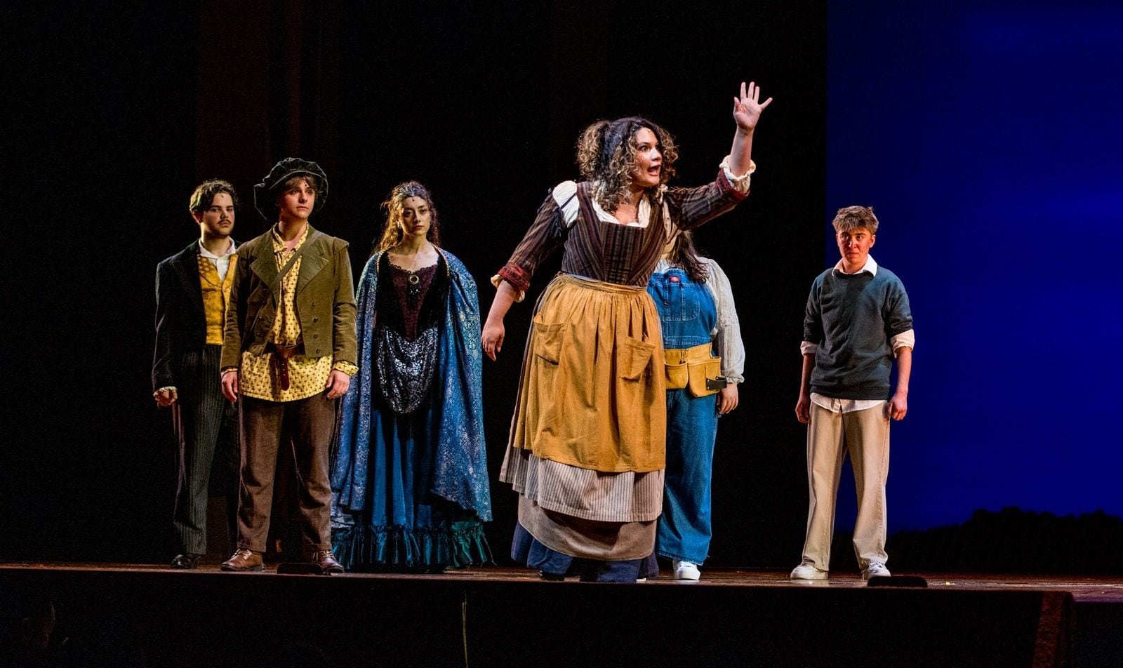 Lynn Dauterman portrays Madame Thénardier within the character medley at the 2025 Jimmy Awards. CONTRIBUTED