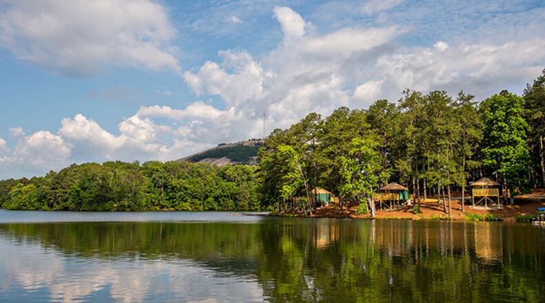 Stone Mountain Park adds three new yurts to demand for glamping.PROVIDED