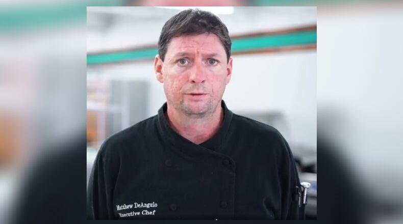 Chef Matt DeAngulo earlier this year help found Miami Valley Meals, which prepares thousands of meals each week for those in need. CONTRIBUTED