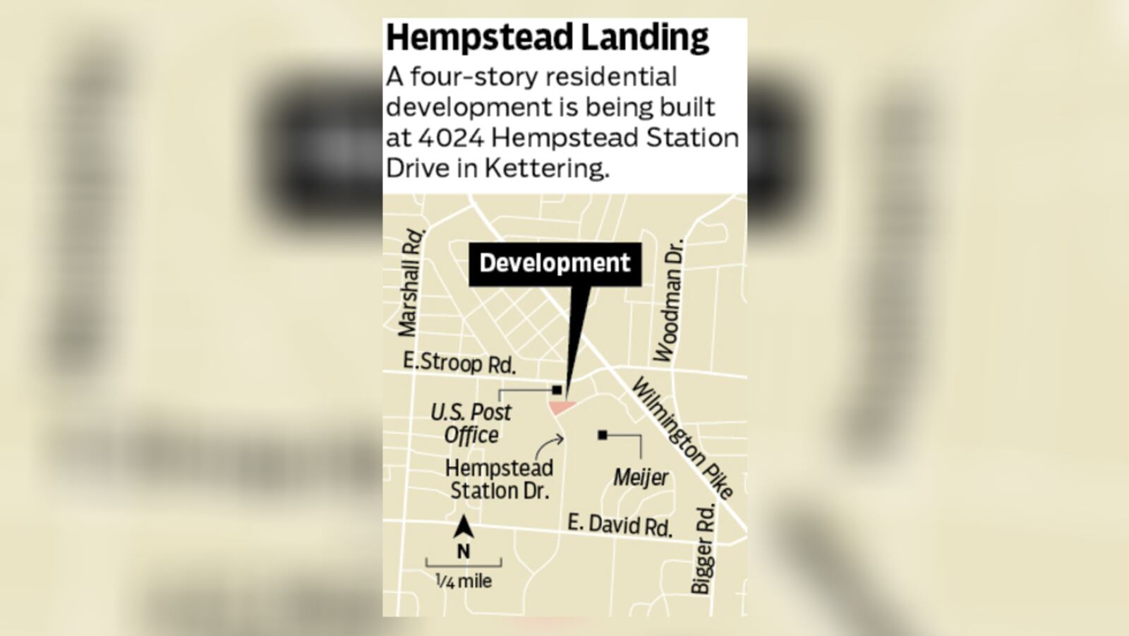 Hempstead Landing being built on Hempstead Station Drive Kettering is expected to open in 2022. STAFF