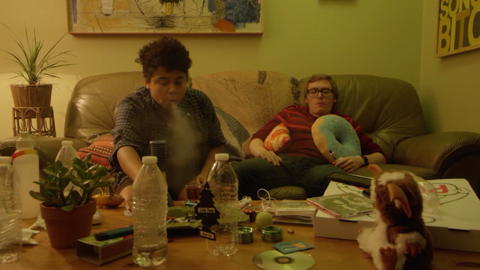 Screen still from Dayton resident Leah Bryd's webseries Hot & Bothered.