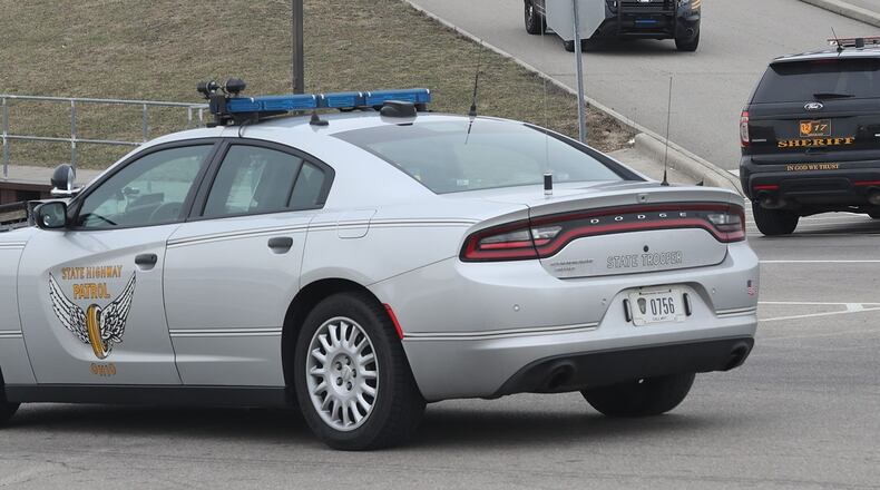 Ohio State Highway Patrol troopers are helping with traffic enforcement in Springfield. FILE