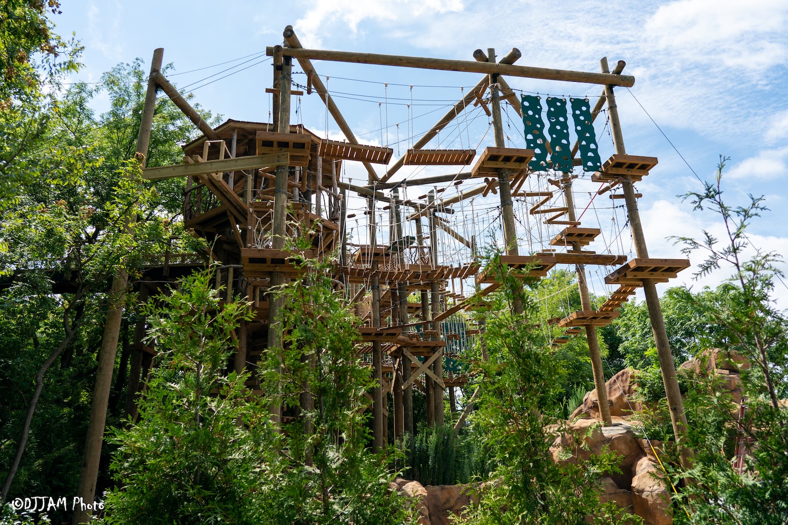 Kanga Klimb, an ADA-accessible adventure ropes course, will open in 2021 at the Cincinnati Zoo. CONTRIBUTED