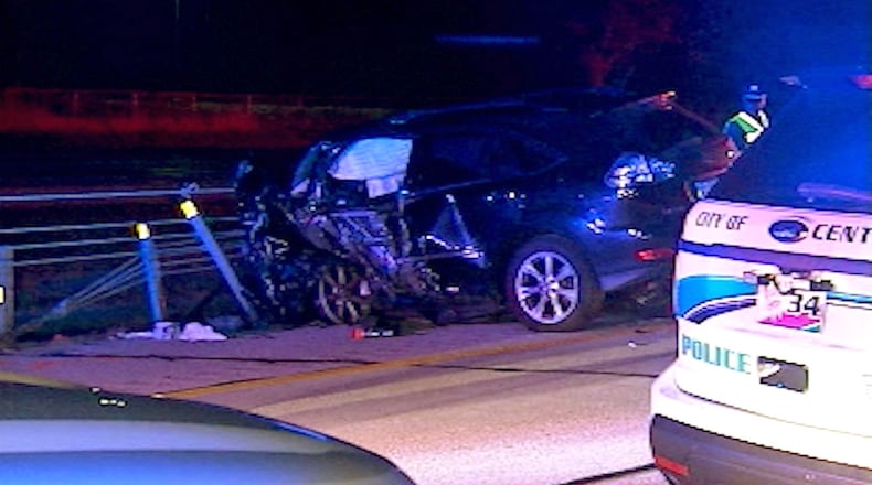 Centerville police said Melvin Bonie Jr., 69, a Beavercreek wine consultant who was a retired analyst from Wright-Patterson Air Force Base, was driving the wrong way on southbound Interstate 675 at about 9 p.m. Monday, Oct. 16, when his car glanced off one vehicle before crashing head-on into a second car driven by Kalip Grimm, 18, a 2017 Miamisburg High School graduate, killing both of them. STAFF