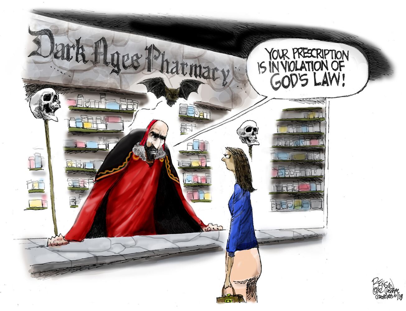 Week in cartoons: Supreme Count rulings, Harley-Davidson, and more
