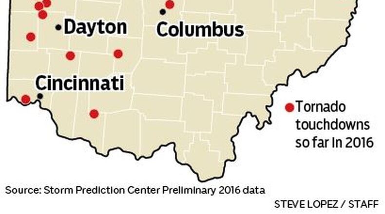 Ohio tornado count shows big increase in August