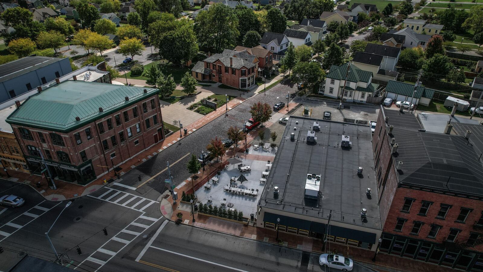 The Wright Dunbar district is seeing a resurgence. JIM NOELKER/STAFF