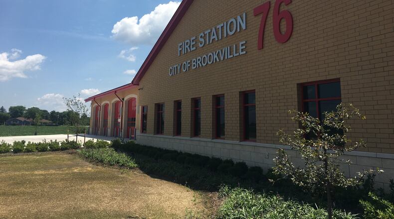 The city of Brookville completed several projects in 2018, including its new fire house. STAFF/EMILY KRONENBERGER