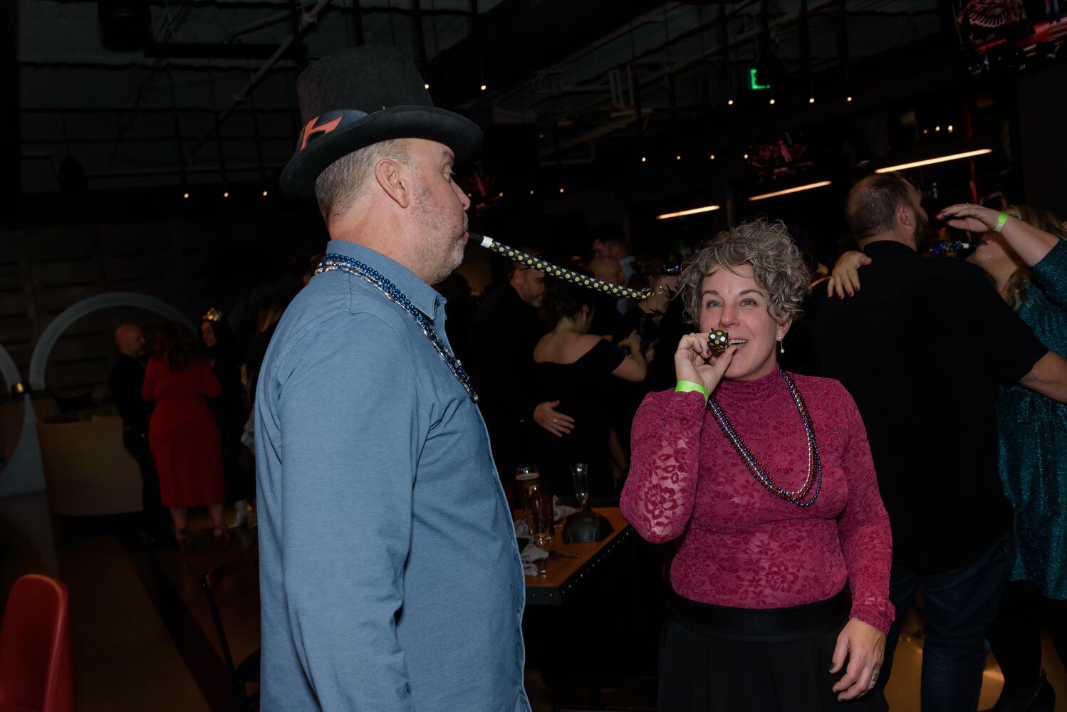PHOTOS: Did we spot you celebrating New Year's Eve at The Foundry Rooftop's Midnight Masquerade?