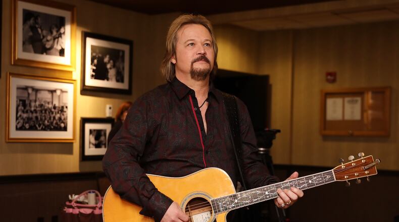 NASHVILLE, TN - OCTOBER 08: Travis Tritt attends "An Opry Salute to Ray Charles" at The Grand Ole Opry on October 8, 2018 in Nashville, Tennessee. (Photo by Anna Webber/Getty Images for Black & White TV)