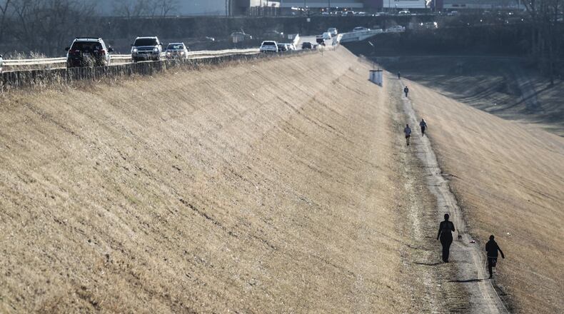 U.S. 40 will be closed between Ohio 48 and Aullwood Road starting Thursday July, 18 through Monday, August 29, 2024. Crews will be repairing the concrete across the top of the dam. JIM NOELKER / STAFF
