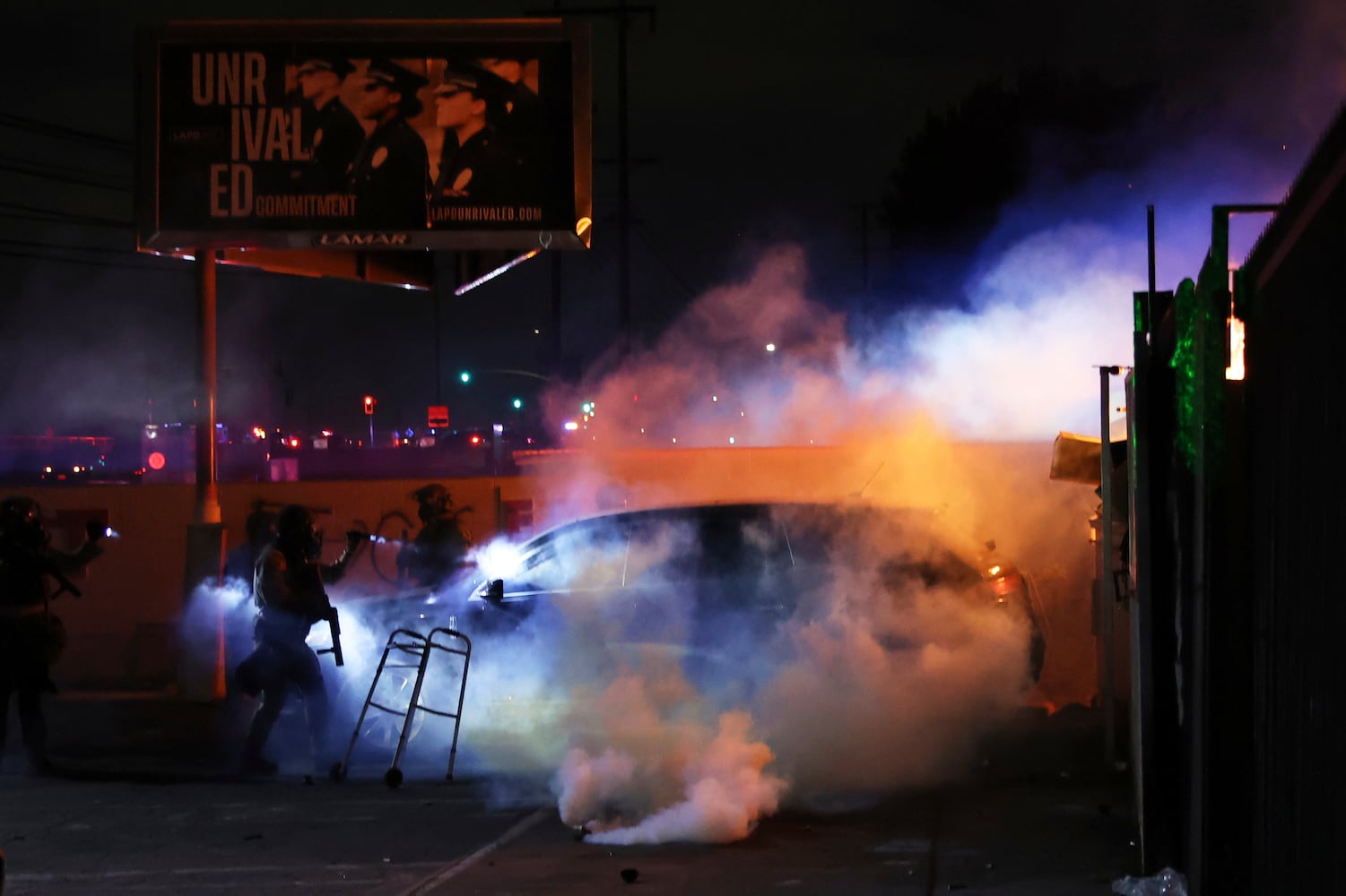 APTOPIX Immigration Raids Los Angeles