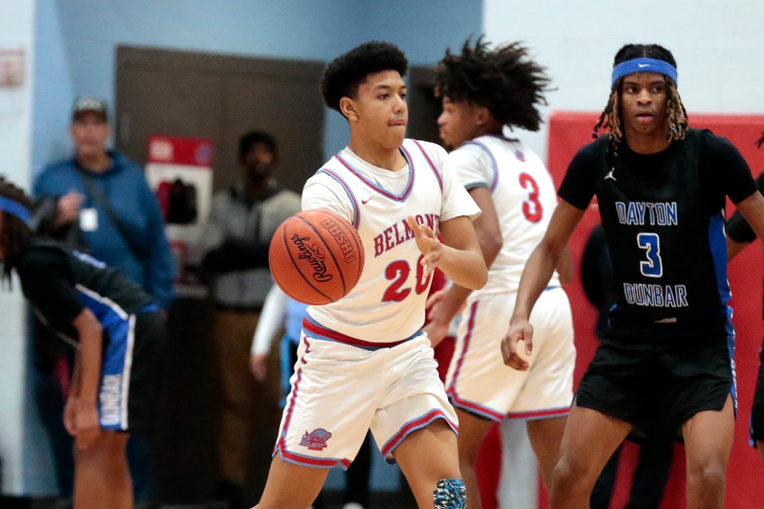 Dunbar Belmont basketball