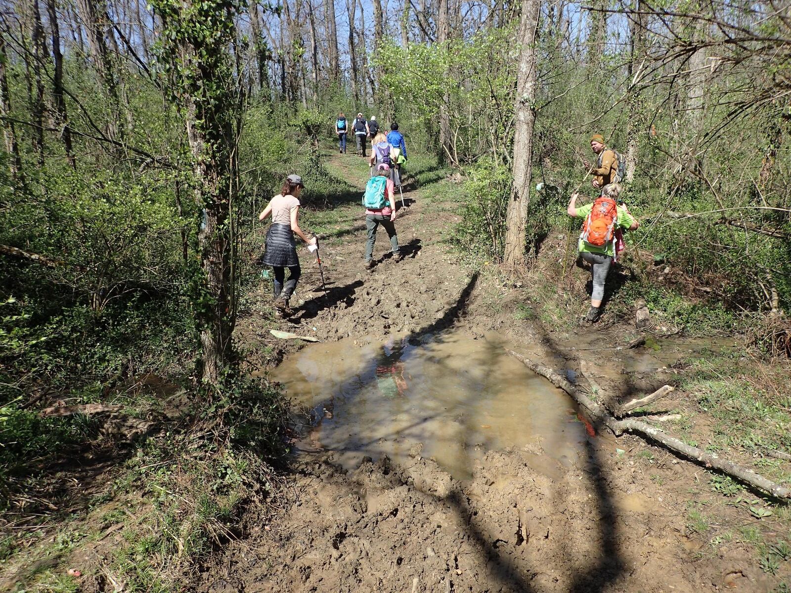 Before you go on a hike, get a weather forecast and dress accordingly. Get a map online at the trailhead. Wear shoes and clothes that can get dirty and muddy. CONTRIBUTED