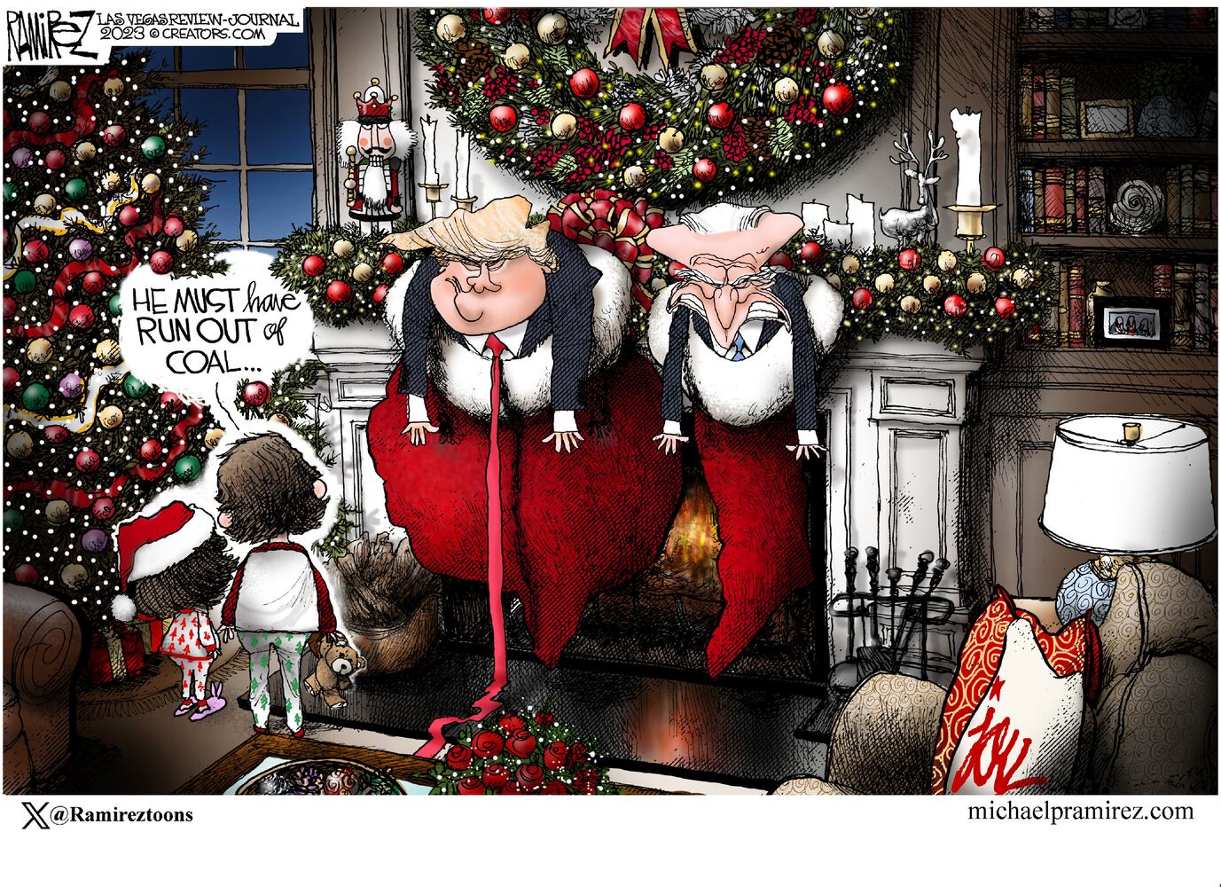 CARTOONS: Michael Ramirez, Dec. 24, 2023