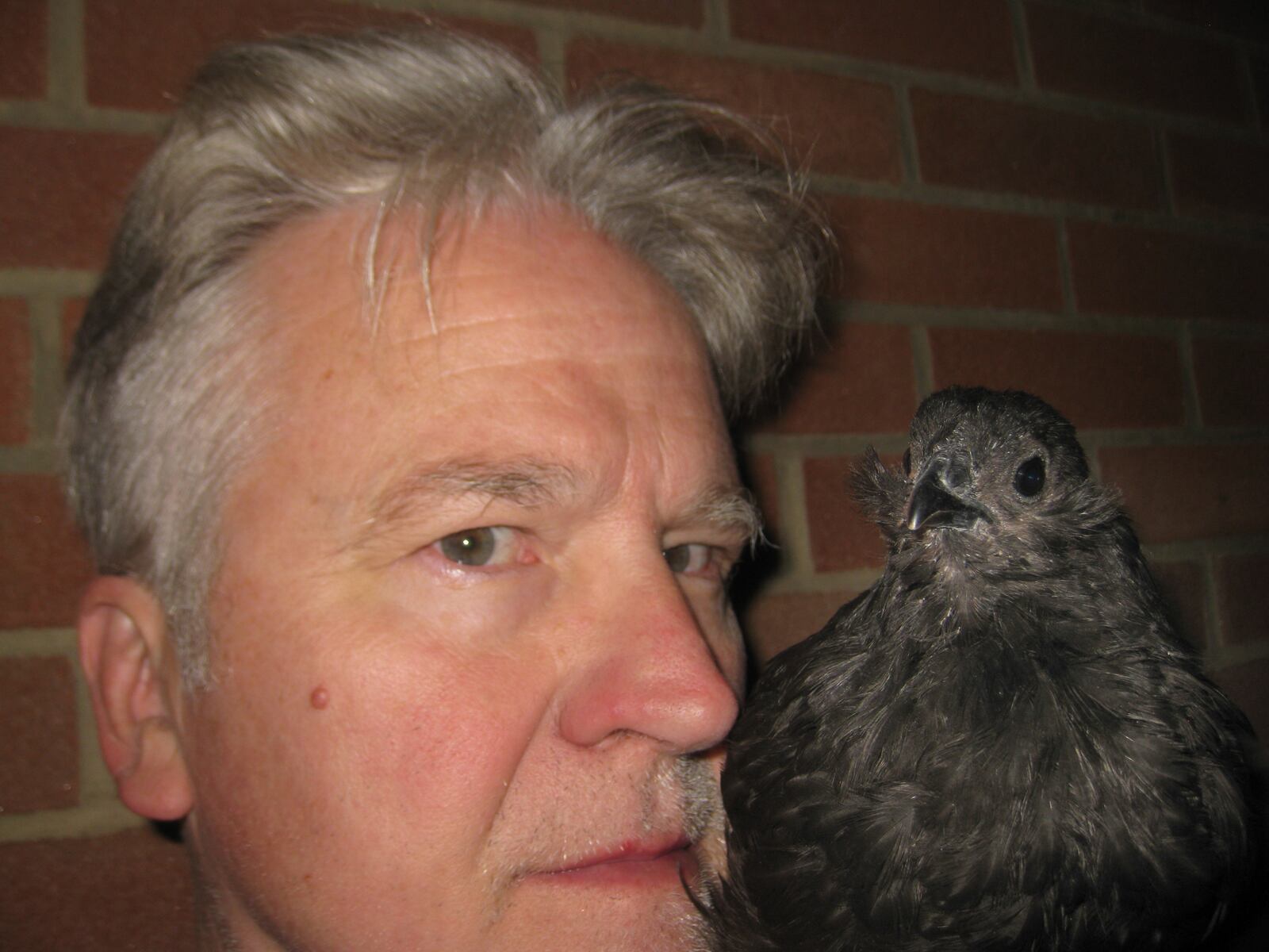 Vick Mickunas with his friend Myrtle. CONTRIBUTED