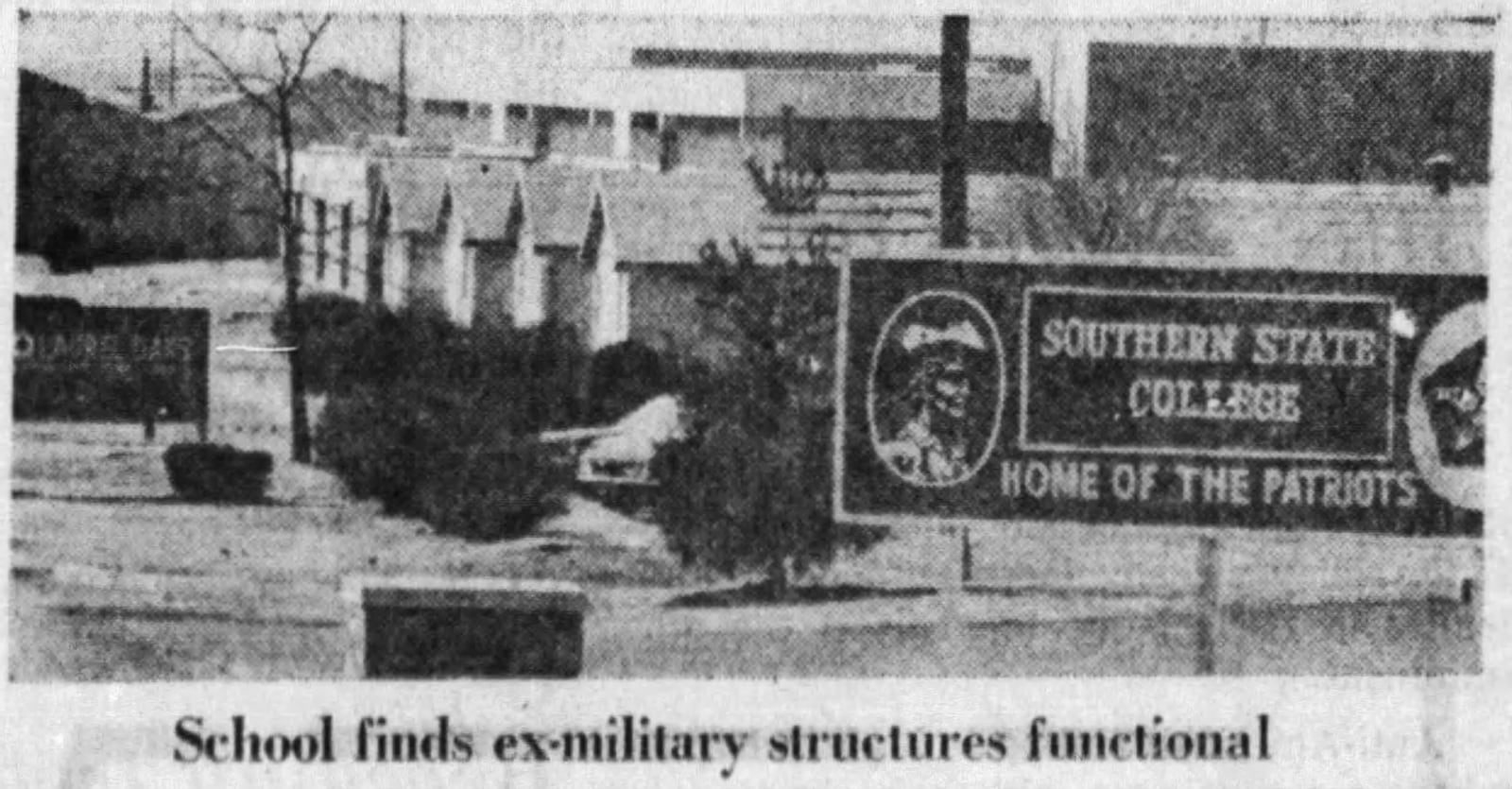 Southern State College at the barracks of the former Clinton County Air Force Base. DAYTON DAILY NEWS ARCHIVES