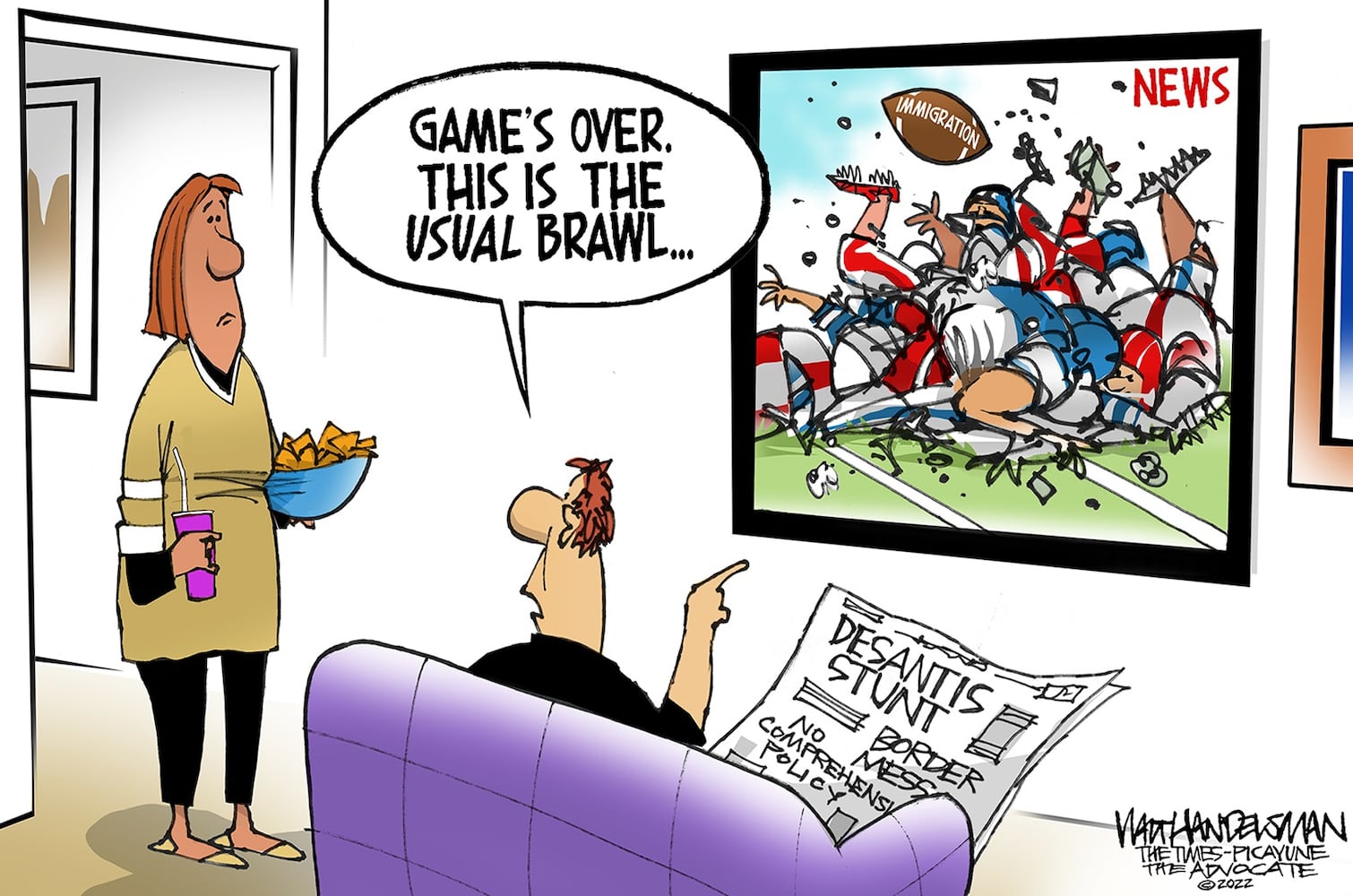 WEEK IN CARTOONS: Ron DeSantis, migrants, inflation and more