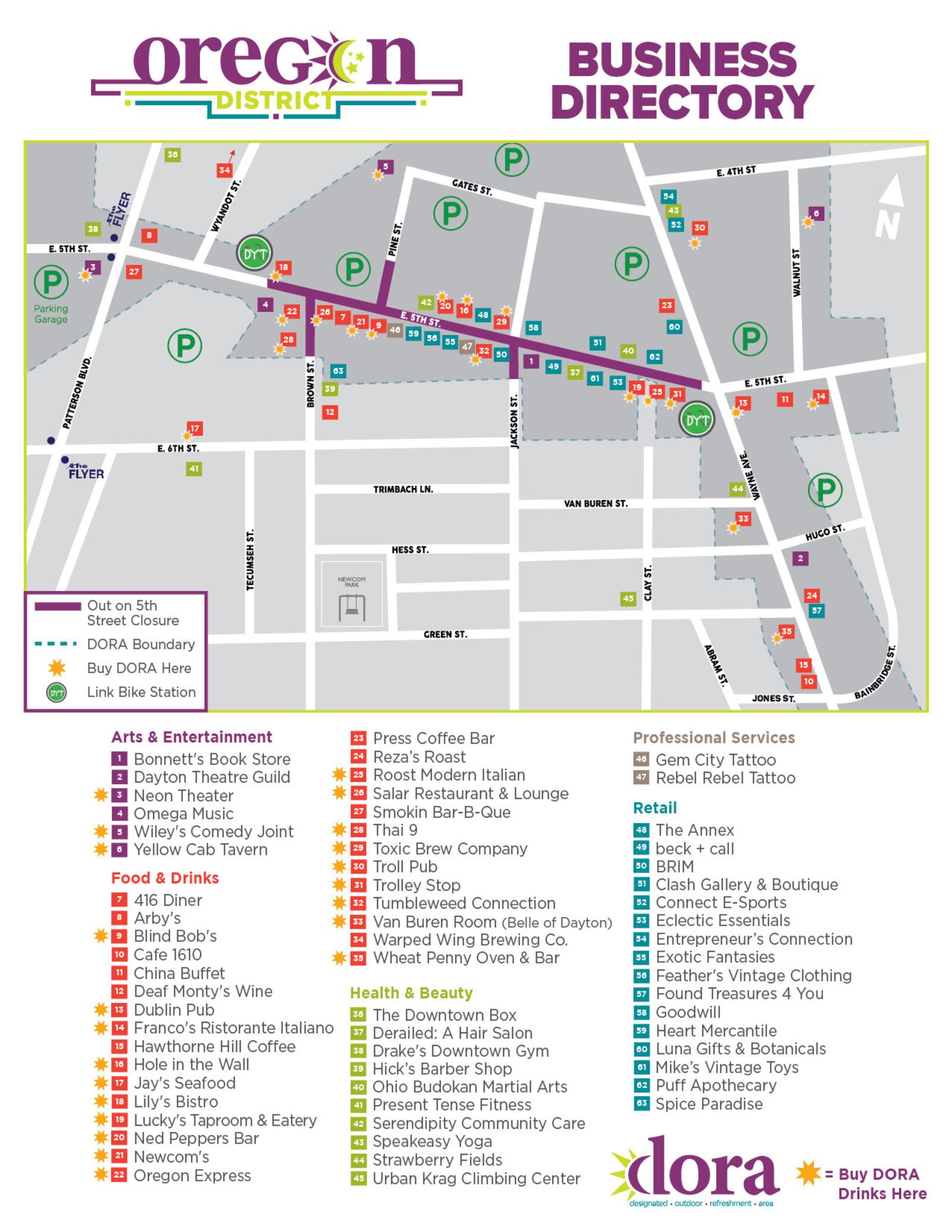Oregon District - DORA