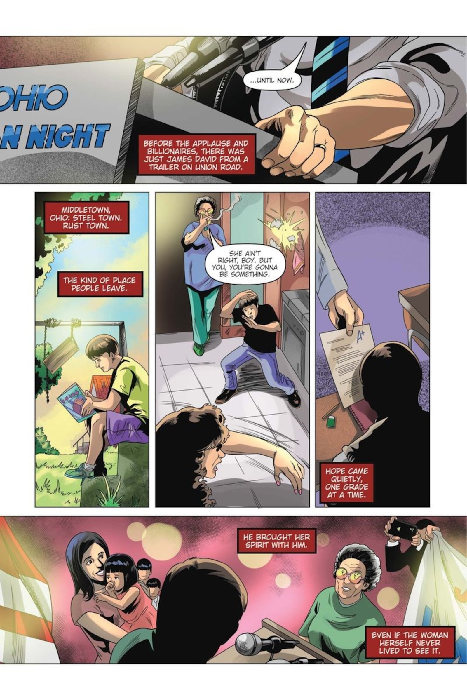 "Political Power: J.D. Vance" chronicles Vance's childhood in Middletown. CONTRIBUTED