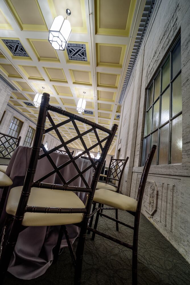 PHOTOS: Pre-wedding scenes at The Grande Hall at Liberty Tower in downtown Dayton