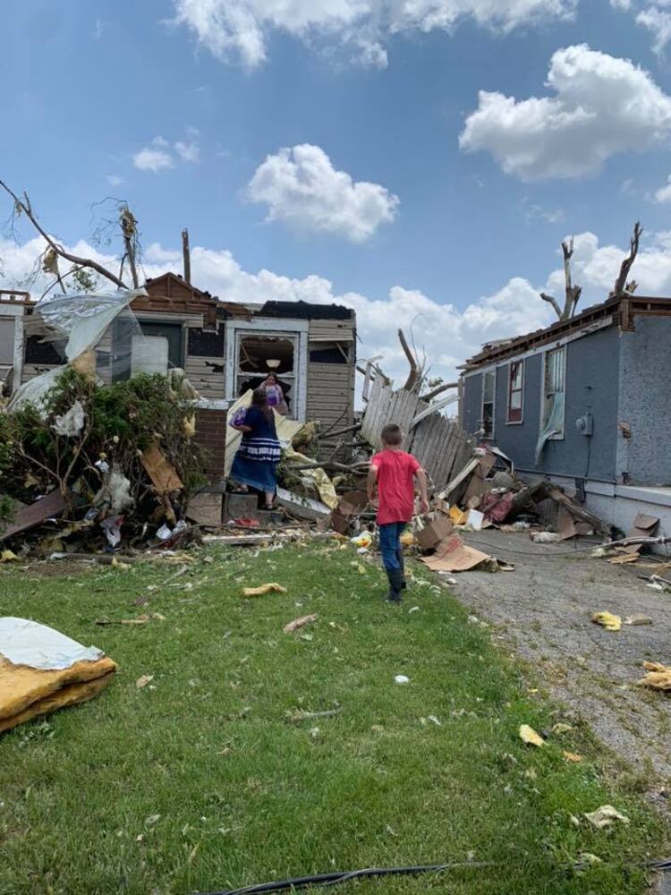 PHOTOS: People helping people after devastating tornadoes strike Miami Valley