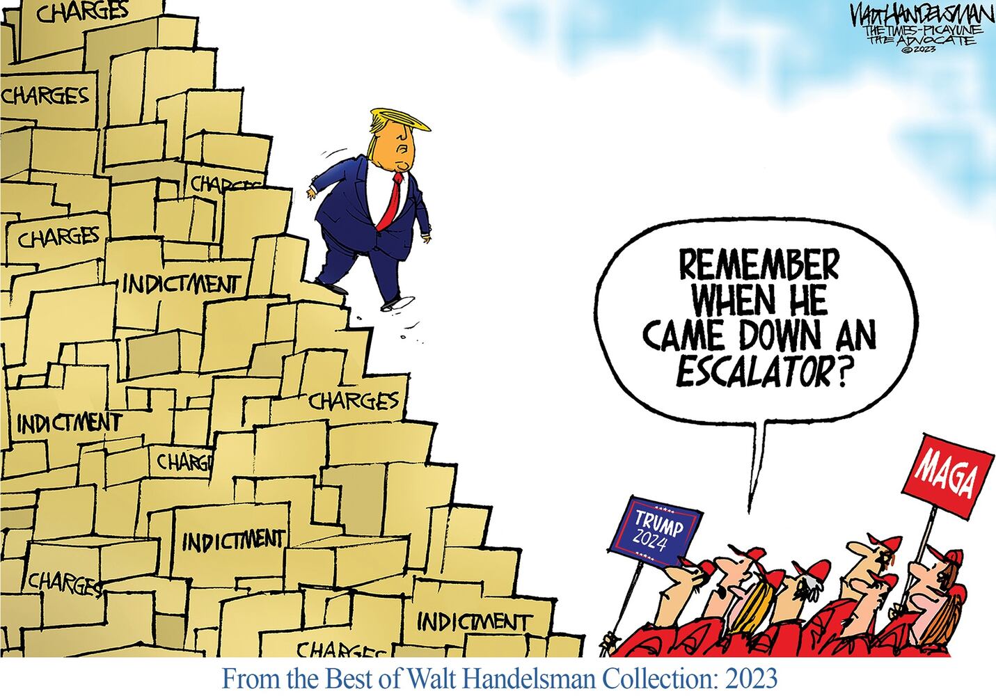 CARTOONS: Walt Handelsman, Dec. 26, 2023