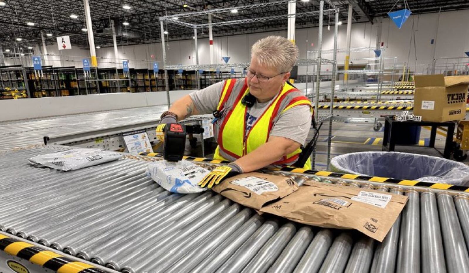Amazon has opened a new delivery station on Lightner Road in Dayton near the Dayton International Airport. CONTRIBUTED