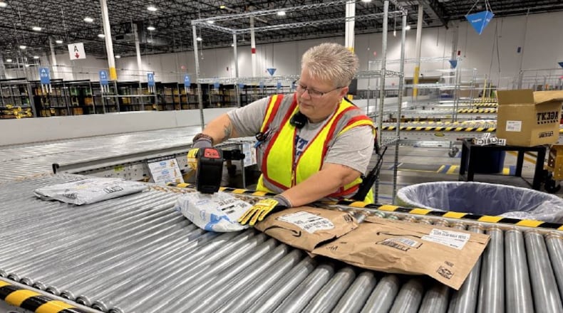 Amazon has opened a new delivery station on Lightner Road in Dayton near the Dayton International Airport. CONTRIBUTED