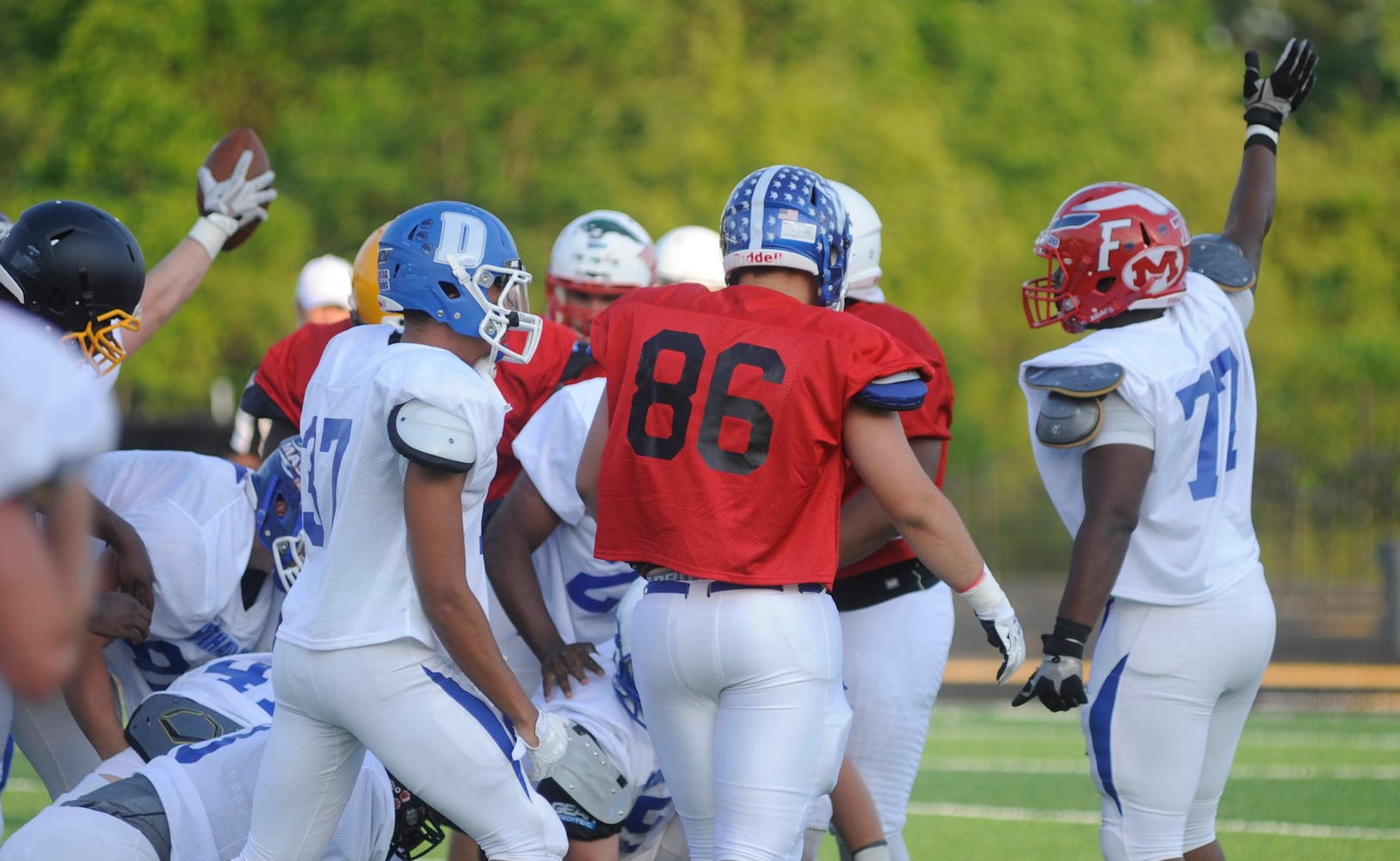North-South MVFCA All-Star Football-JN