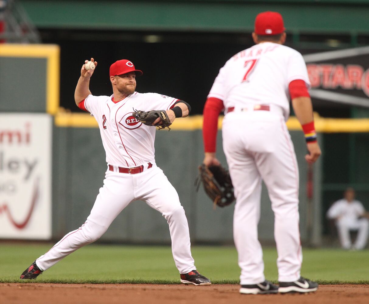Photos: Reds vs. Brewers (April 14)