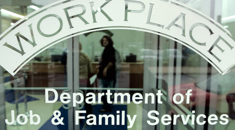 A state evaluation found Butler County Job and Family Services is “at risk of falling below a standard” in the area of program access and customer service and needs a continuing improvement plan in six other areas, including income and employment eligibility verification. STAFF FILE PHOTO/2011