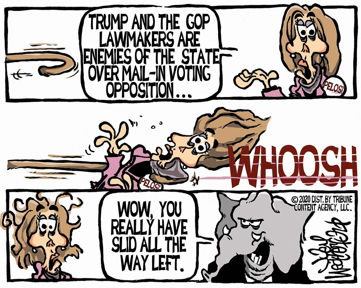 Week in cartoons: COVID-19, Nancy Pelosi and more