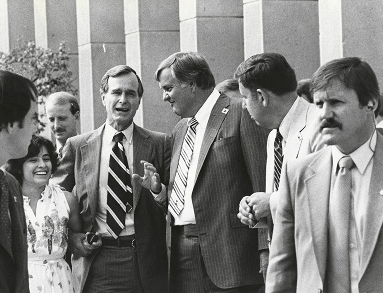 George H.W. Bush appearances in southwest Ohio