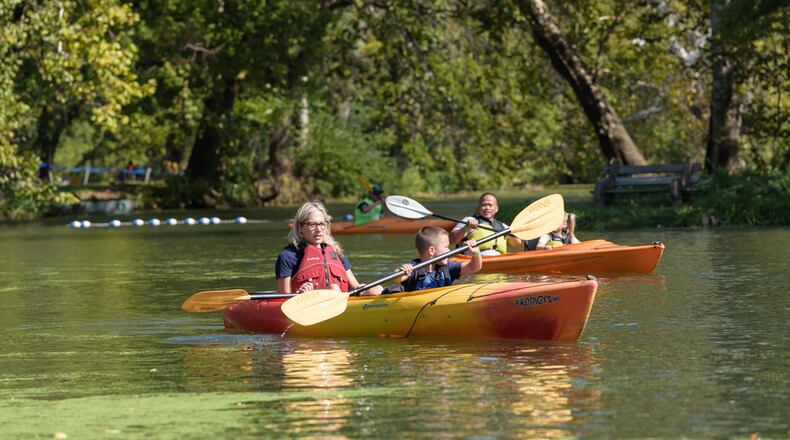 Five Rivers MetroParks hosted the Wagner Subaru Outdoor Experience at Eastwood MetroPark in Dayton on Saturday, Oct. 5 and Sunday, Oct. 6, 2024. TOM GILLIAM / CONTRIBUTING PHOTOGRAPHER