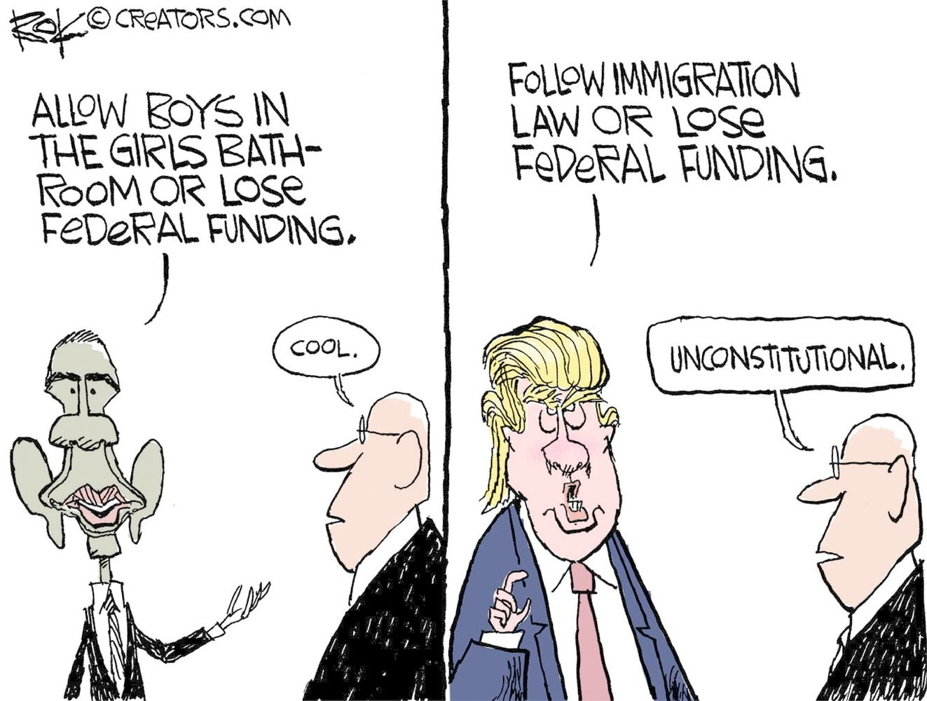 Today's cartoons 5/3