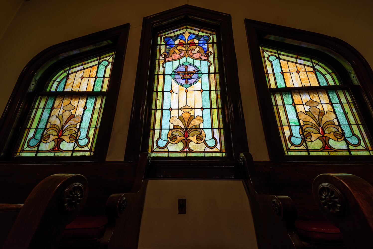PHOTOS: A look inside McKinley United Methodist Church decorated for Christmas