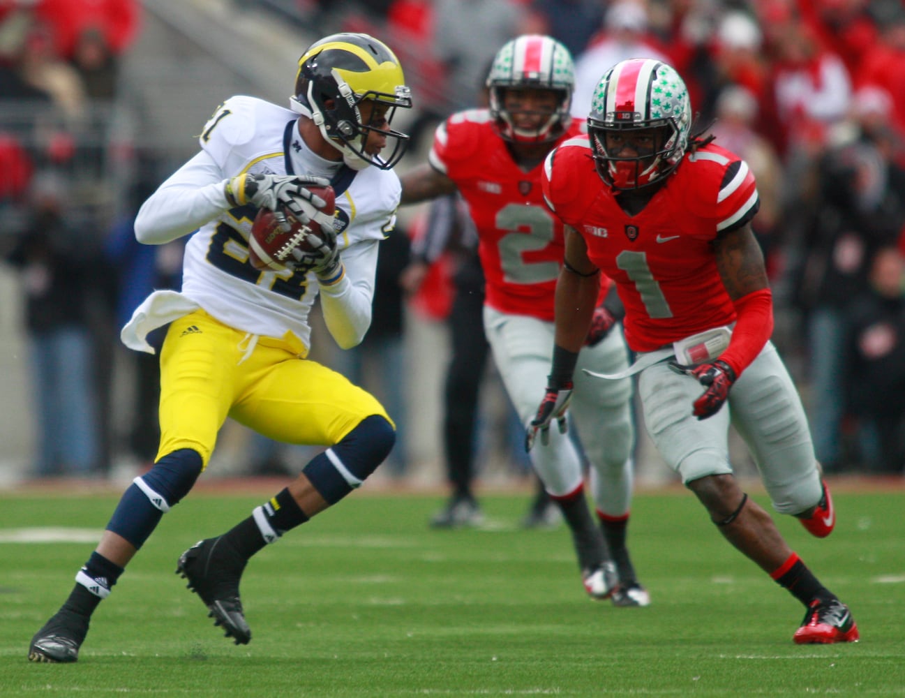 Area players and OSU Buckeyes in the Super Bowl