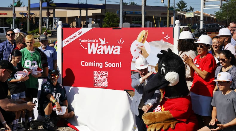 Wawa's Ohio expansion is continuing as plans for another has been approved in Warren County. The Pennsylvania-based convenience store/gas station in June hosted a groundbreaking event to launch construction of its first store in the state, a Mason area site. NICK GRAHAM/STAFF