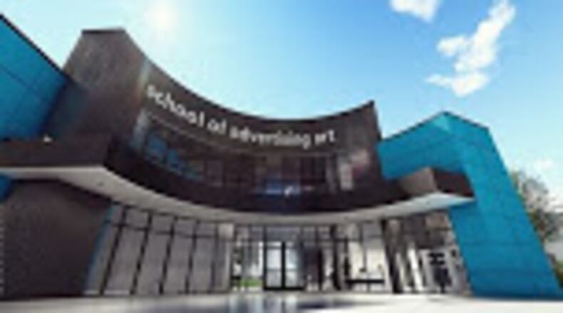 An artist’s rendering of the work to be done at the School of Advertising Art. CONTRIBUTED