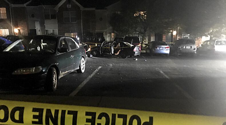 A 16-year-old girl died after she was shot inside a car at an apartment complex Monday night in Fairfield Twp.