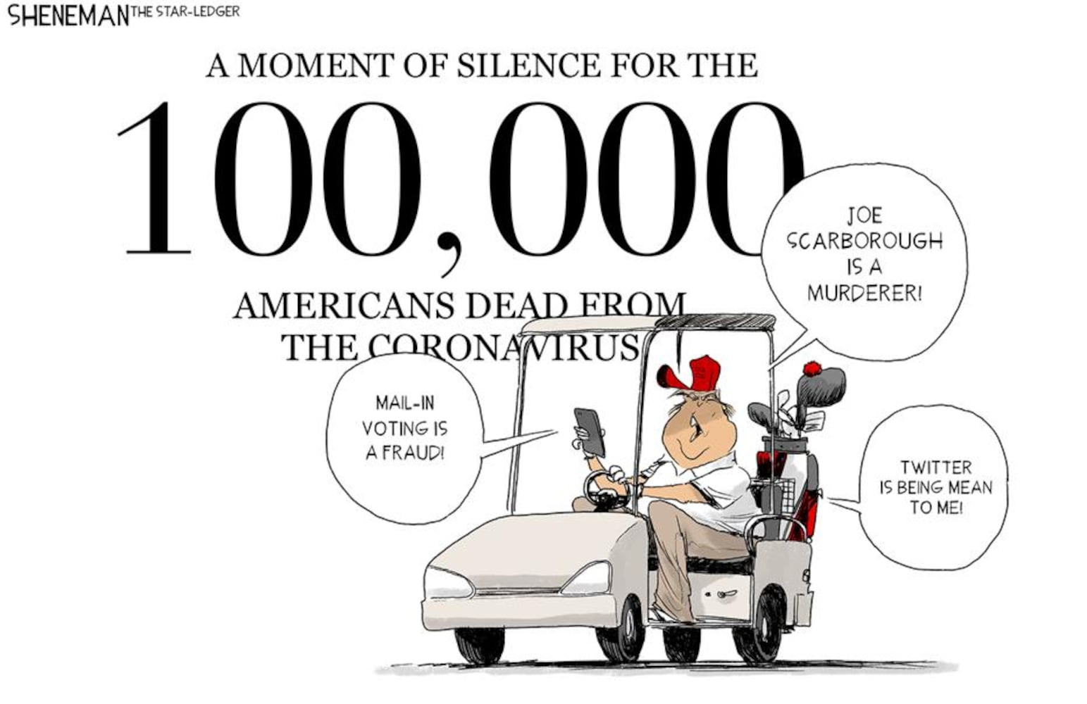 Week in cartoons: Twitter, George Floyd and more